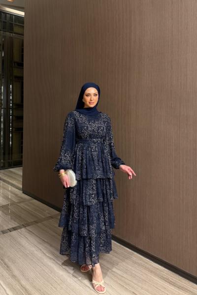 Ekin Elbise Lacivert LACİVERT