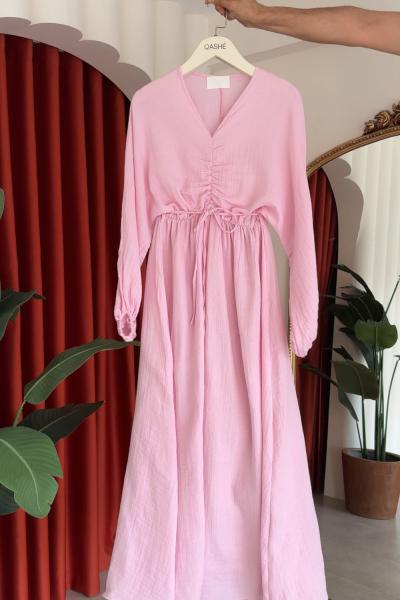 Ekin Elbise Pembe Pembe