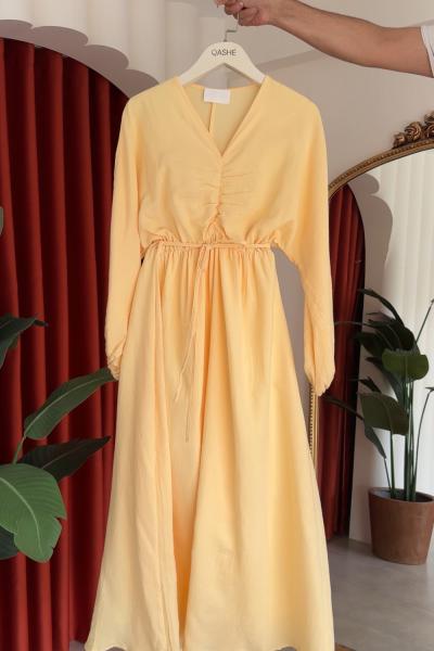 Ekin Elbise Sarı Sarı