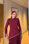 Elza Abiye Bordo  BORDO