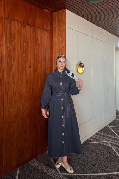 Esma Elbise Lacivert Lacivert