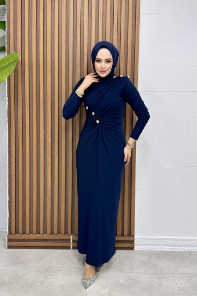 Evsa Elbise Lacivert Lacivert