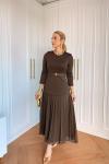 Farah Elbise Kahverengi Kahverengi