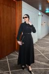 Fatma Elbise Siyah Siyah