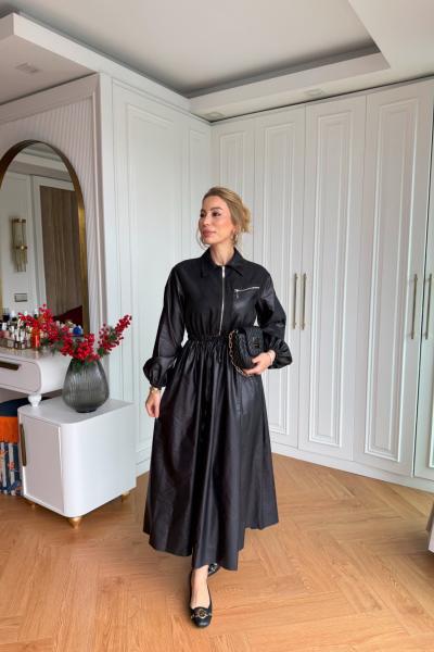 Fidan Elbise Siyah Siyah