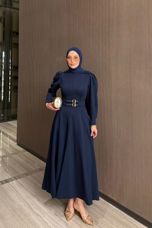 Filiz Elbise Lacivert  LACİVERT