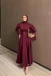 Filiz Elbise Bordo  BORDO