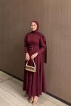Filiz Elbise Bordo  BORDO