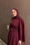 Filiz Elbise Bordo  BORDO