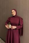 Filiz Elbise Bordo  BORDO