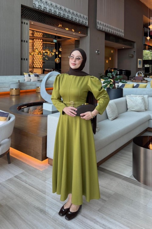 Filiz Elbise Fıstık Yeşili  Fıstık Yeşili