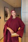Şine Pantolonlu Takım Bordo BORDO