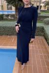 Güler Elbise Lacivert Lacivert
