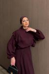 Devin Etekli Takım Bordo  BORDO