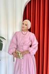 Güner Elbise Pembe Pembe