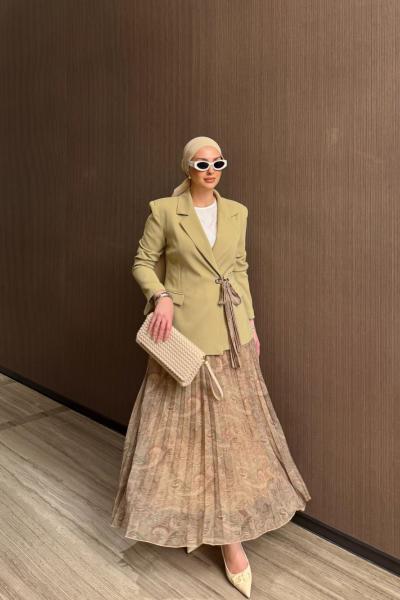 Hadise Etek Takım Mint Yeşili Mint Yeşili