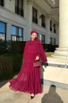 Hayal Elbise Bordo Bordo