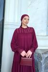 Hayal Elbise Bordo Bordo