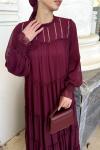 Hayal Elbise Bordo Bordo