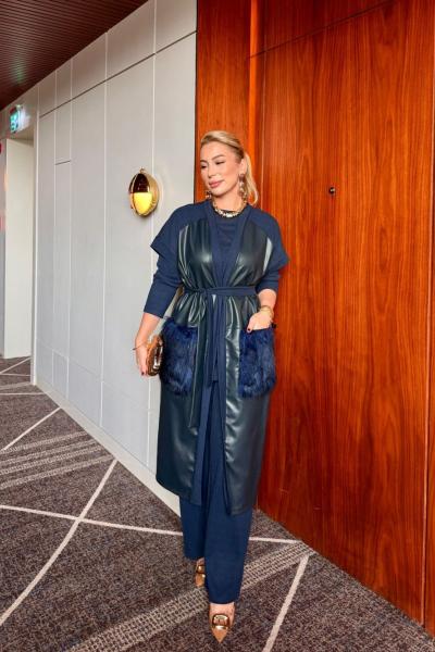 Hazal 3lü Takım Lacivert Lacivert