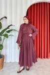 Hera Etekli Takım Bordo Bordo