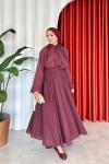Hera Etekli Takım Bordo Bordo