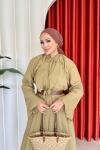 Hera Etekli Takım Haki Haki