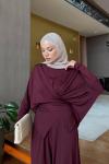 Hera Pantolon Takım Bordo  BORDO