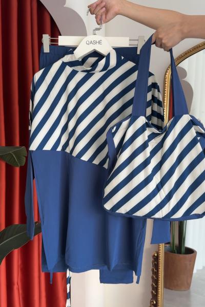 İdil Haşema Lacivert Lacivert