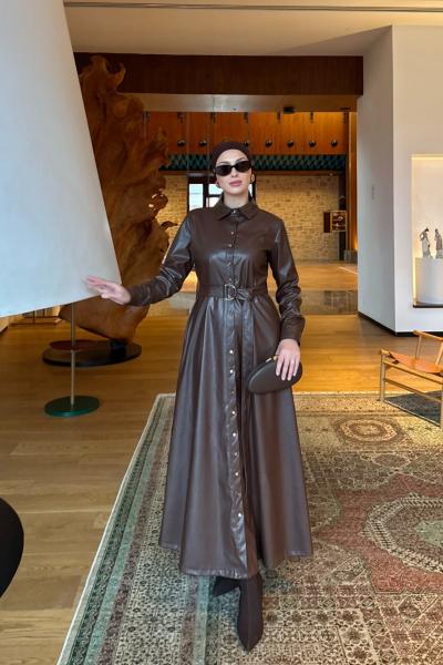 Jülide Elbise Acı Kahve Acı Kahve