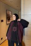 Kehribar Pantolon Takım Bordo  BORDO