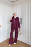 Kiraz Pantolon Takım Mürdüm  MÜRDÜM