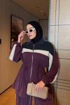 Laçin Pantolon Takım Bordo BORDO