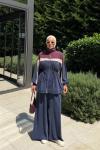 Laçin Pantolon Takım Lacivert LACİVERT
