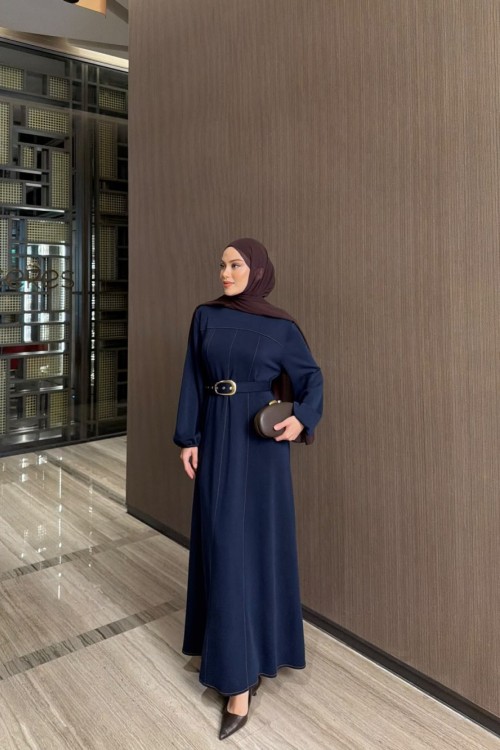 Leman Elbise Lacivert  LACİVERT