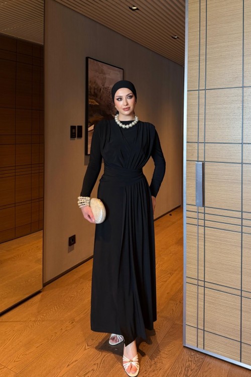 Leyal Elbise Siyah SİYAH