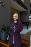Lidya Pantolon Takım Bordo BORDO