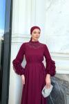 Lina Elbise Bordo Bordo