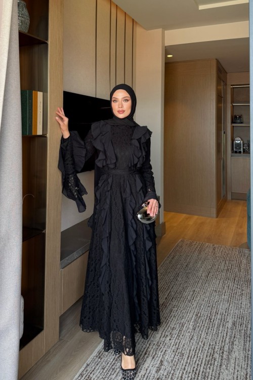 Maral Elbise Siyah Siyah