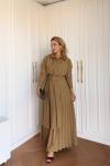 Meltem Üçlü Etekli Takım Camel Camel
