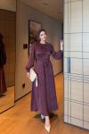 Meral Elbise Bordo BORDO