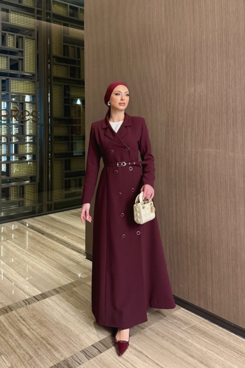 Meryem Elbise Bordo Bordo