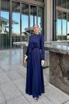 Müjde Pantolonlu Takım Lacivert Lacivert