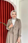 Müzeyyen Etekli Takım Vizon Vizon