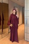 Şengül Pantolon Takım Bordo BORDO