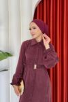 Nevin Elbise Bordo Bordo