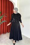 Nida Elbise Siyah  Siyah