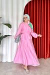 Nurdan Elbise Pembe Pembe