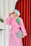 Nurdan Elbise Pembe Pembe