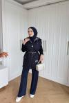 Nursel Pantolon Takım Lacivert LACİVERT